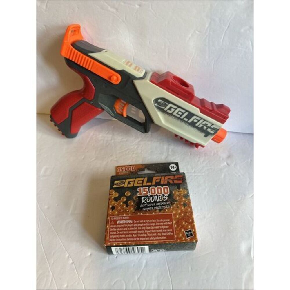 Nerf Pro Gelfire Blaster 15,000 Gelfire Rounds No Tank